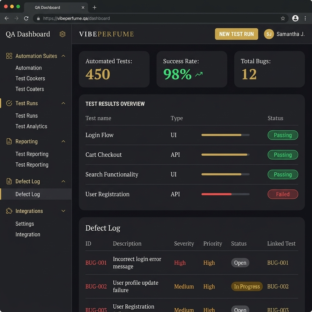 CRM QA Automation