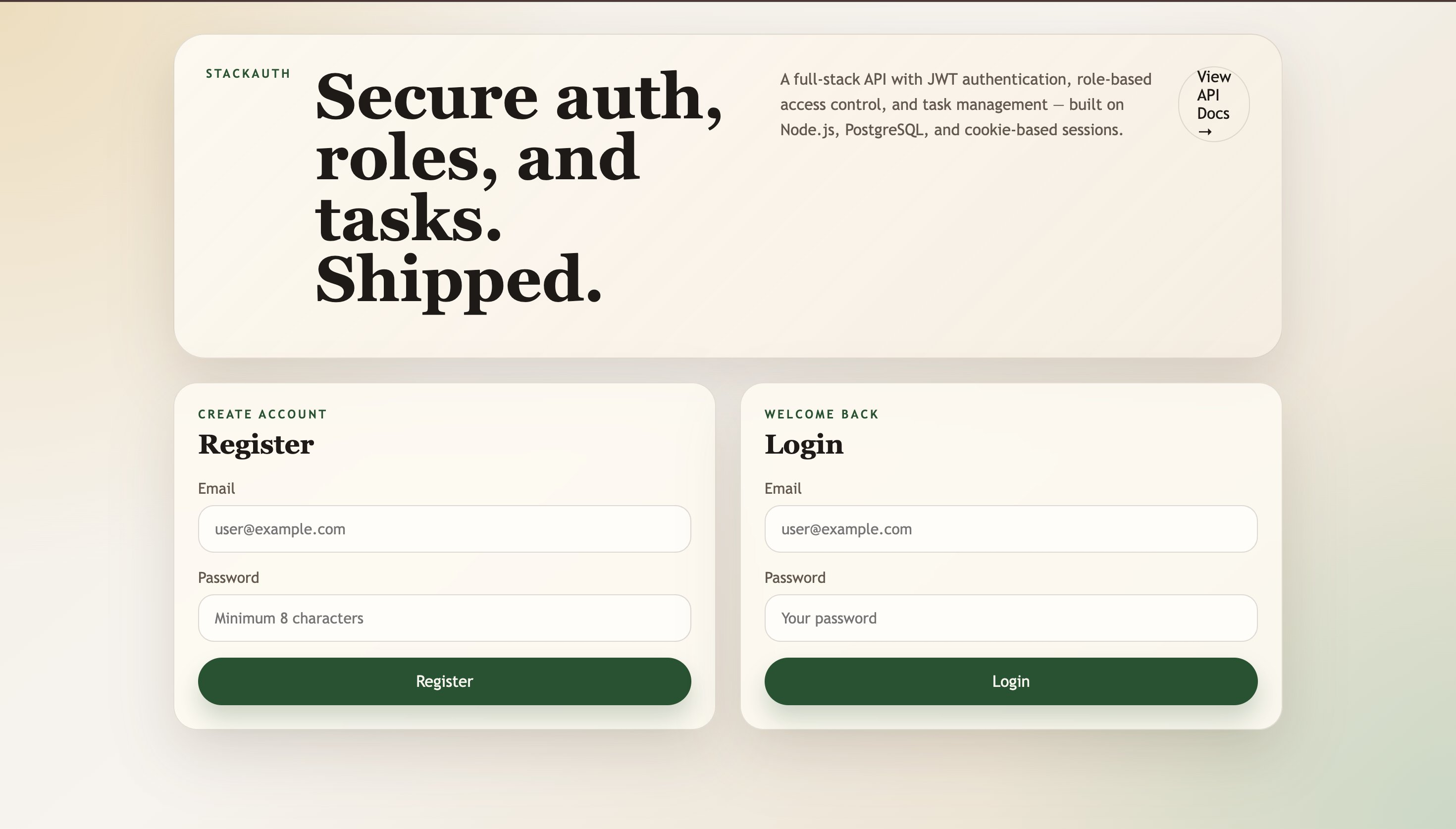 StackAuth